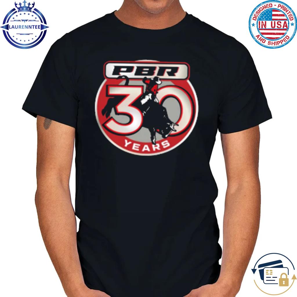 Official Professional bull riders pbr 30th anniversary shirt