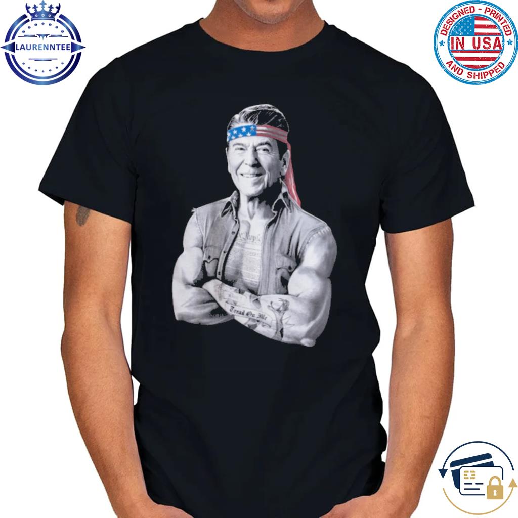 Official Reagan American icon conservative merica republican gop shirt