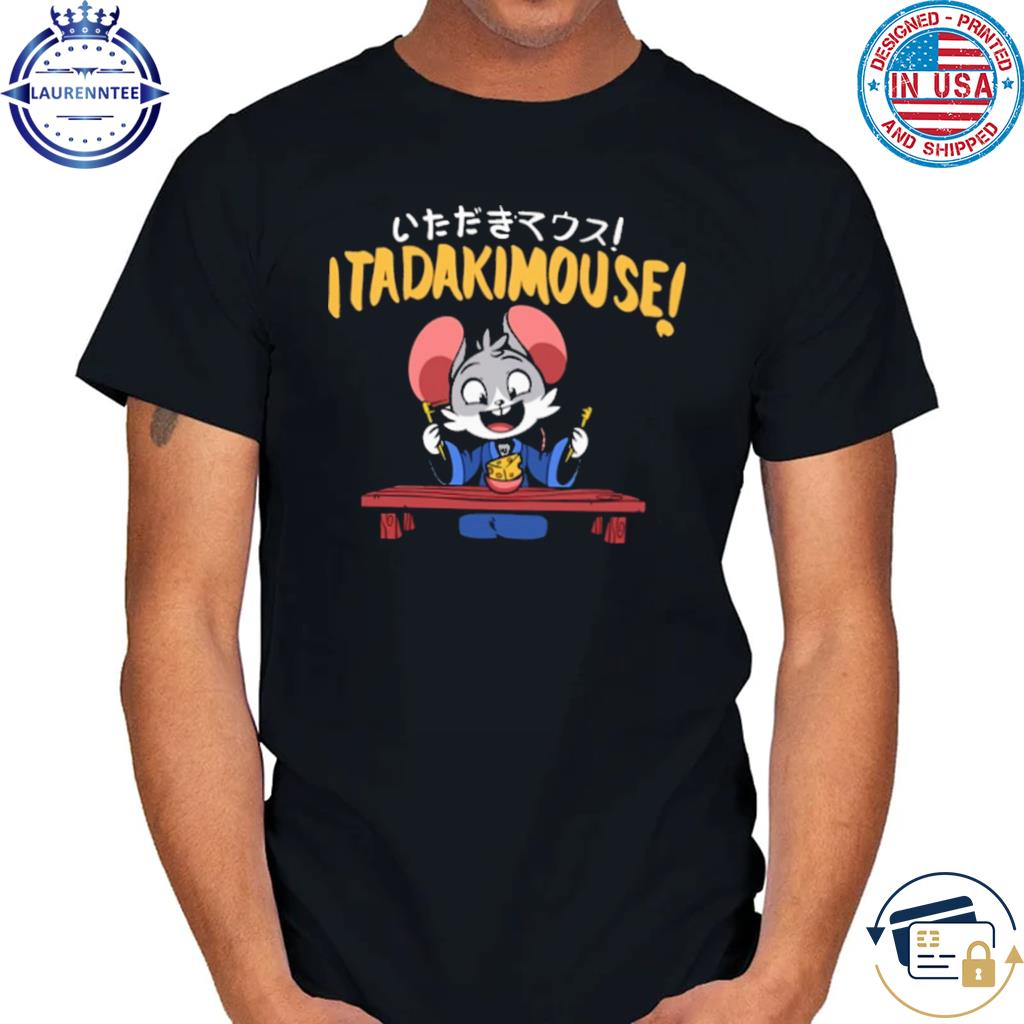 Official Sharkrobot merch itadakimouse shirt