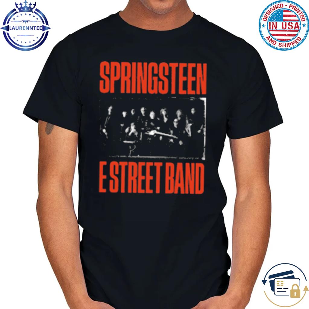 Official Springsteen and e street band 2023 world tour photo shirt