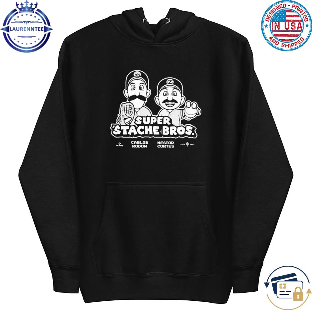 Official Super stache Bros T-shirt, hoodie, sweater, long sleeve