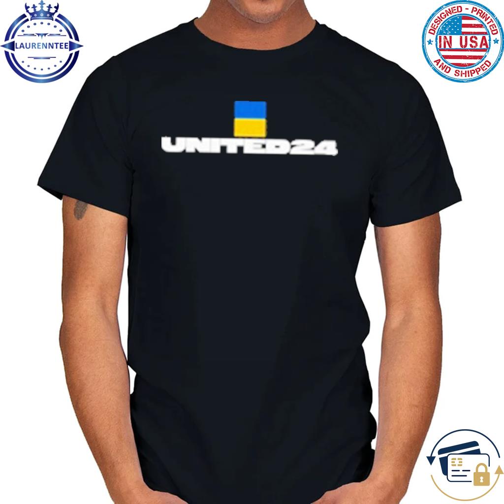 Official Ukraine flag united24 shirt