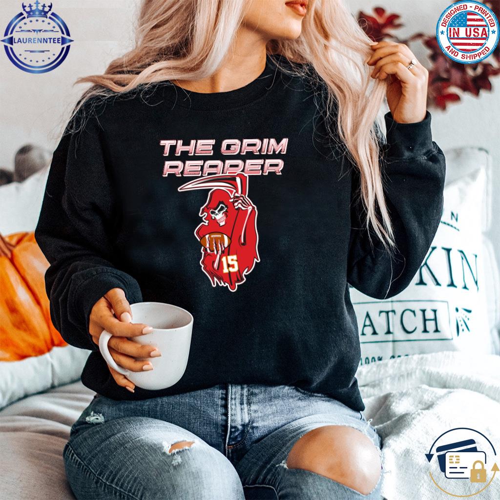 Patrick Mahomes When It's Grim Be The Grim Reaper T-Shirt, hoodie, sweater,  long sleeve and tank top