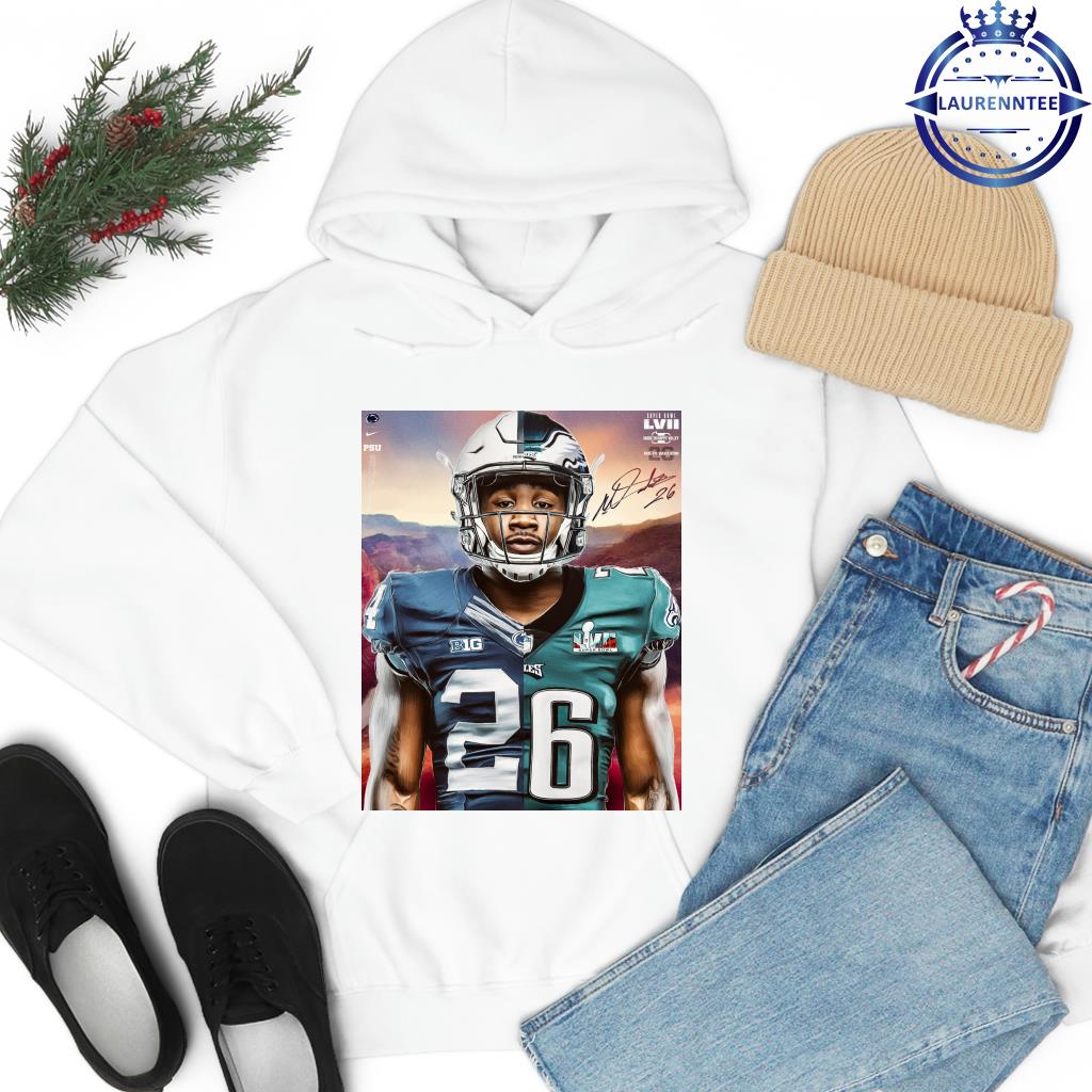 Miles Sanders Philadelphia Eagles signature 2023 shirt, hoodie, sweater,  long sleeve and tank top