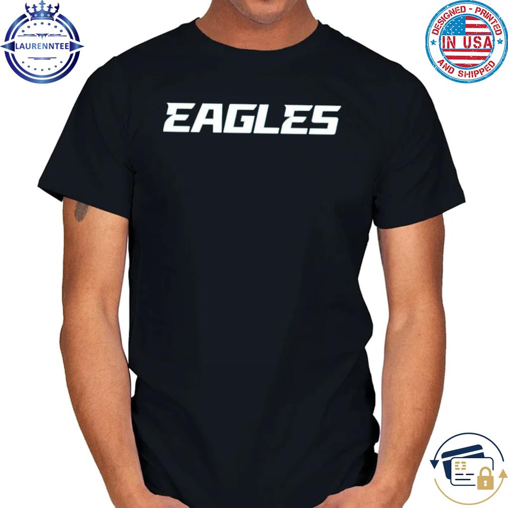 Philadelphia Eagles new wordmark design shirt