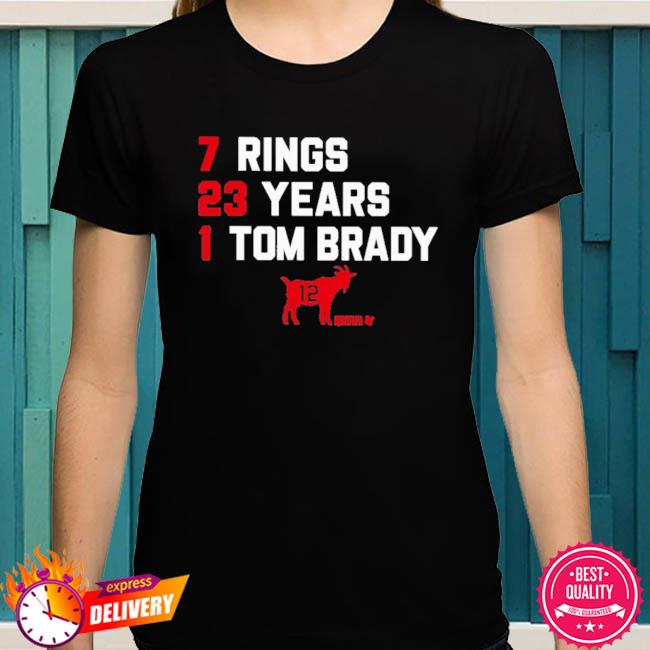 The Tom Brady of parenting 7 rings shirt - Guineashirt Premium ™ LLC