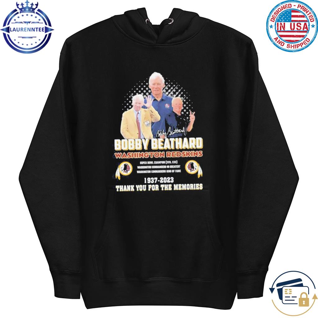 The Washington Redskins 90th anniversary 1932 2022 thank you for the  memories signatures T-shirt, hoodie, sweater, long sleeve and tank top