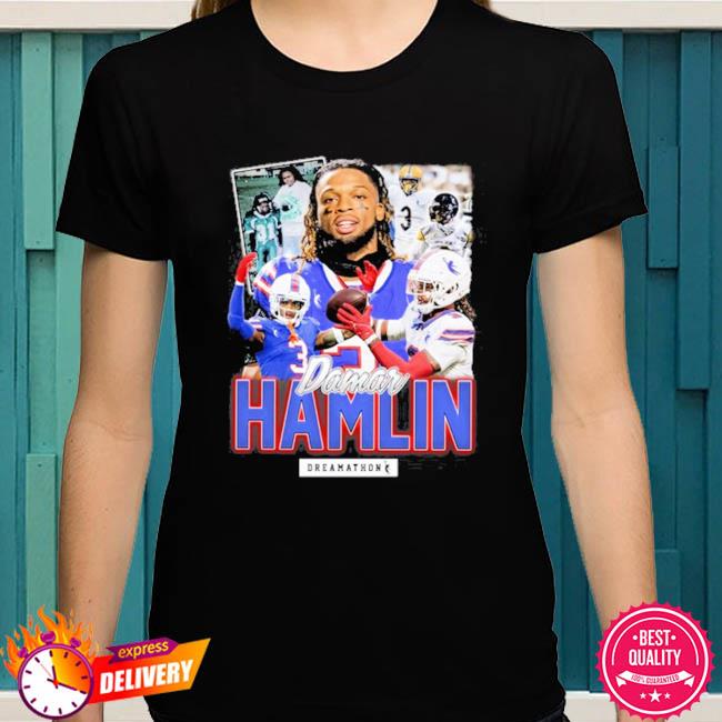 Prayers For Damar Hamlin Buffalo Bills Shirt - High-Quality Printed Brand