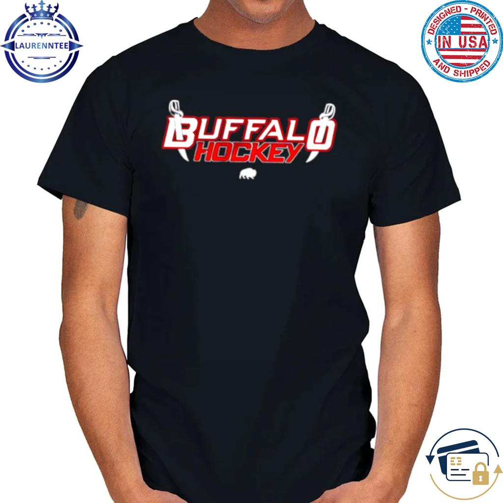 Vintage Style Buffalo Hockey T Shirt Buffalo T Shirt New 