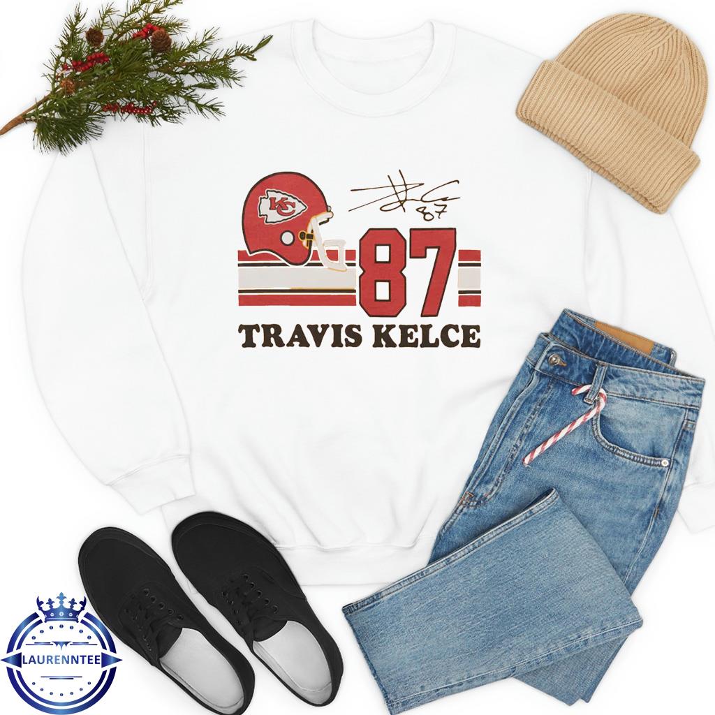 Travis Kelce Kansas City Chiefs signature 2023 shirt - Limotees