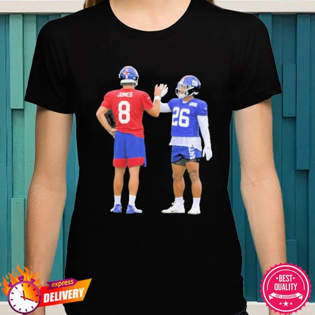 Saquon Barkley Classic Football Tee, NY Giants Women's Shirt