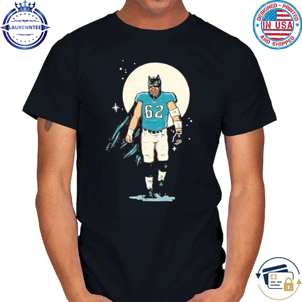 Fat Batman Jason Kelce Cartoon Style Eagles Football Unisex T-shirt -  Corkyshirt