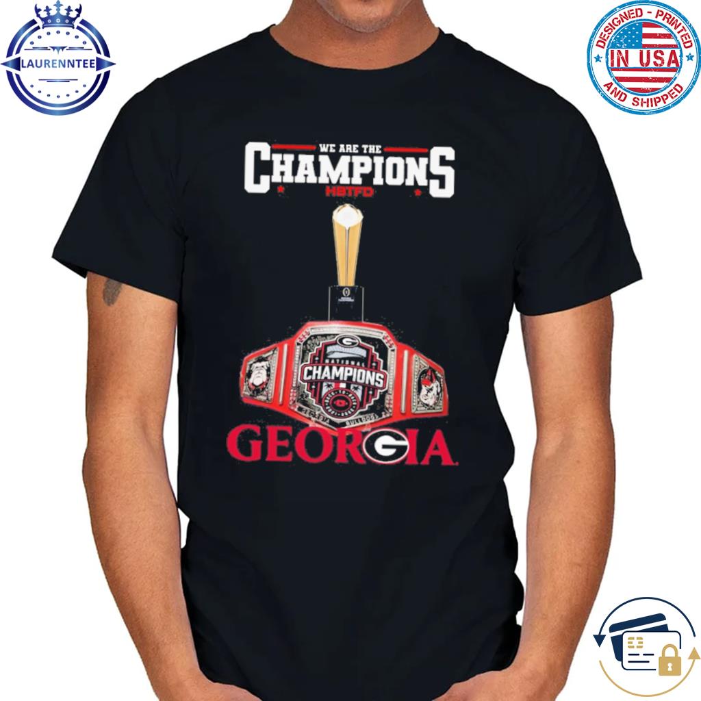 Premium Georgia bulldogs we are the champions 2023 shirt