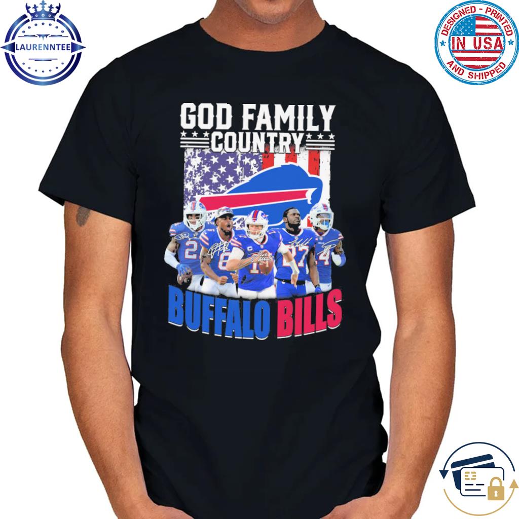 God family country Buffalo Bills American flag shirt, hoodie