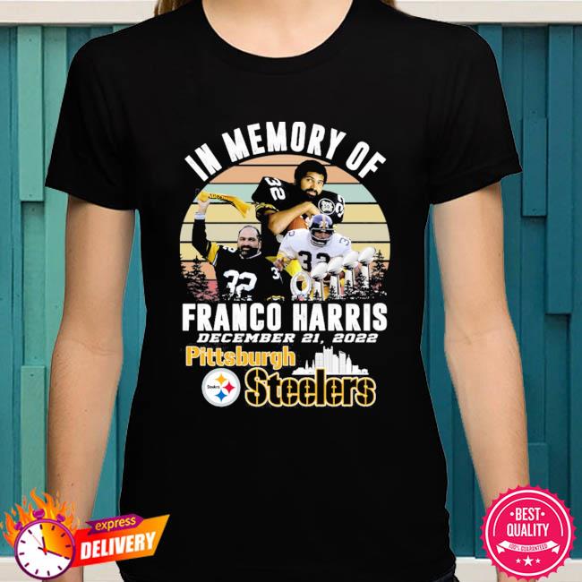 Premium In memory of Franco Harris Pittsburgh Steelers vintage