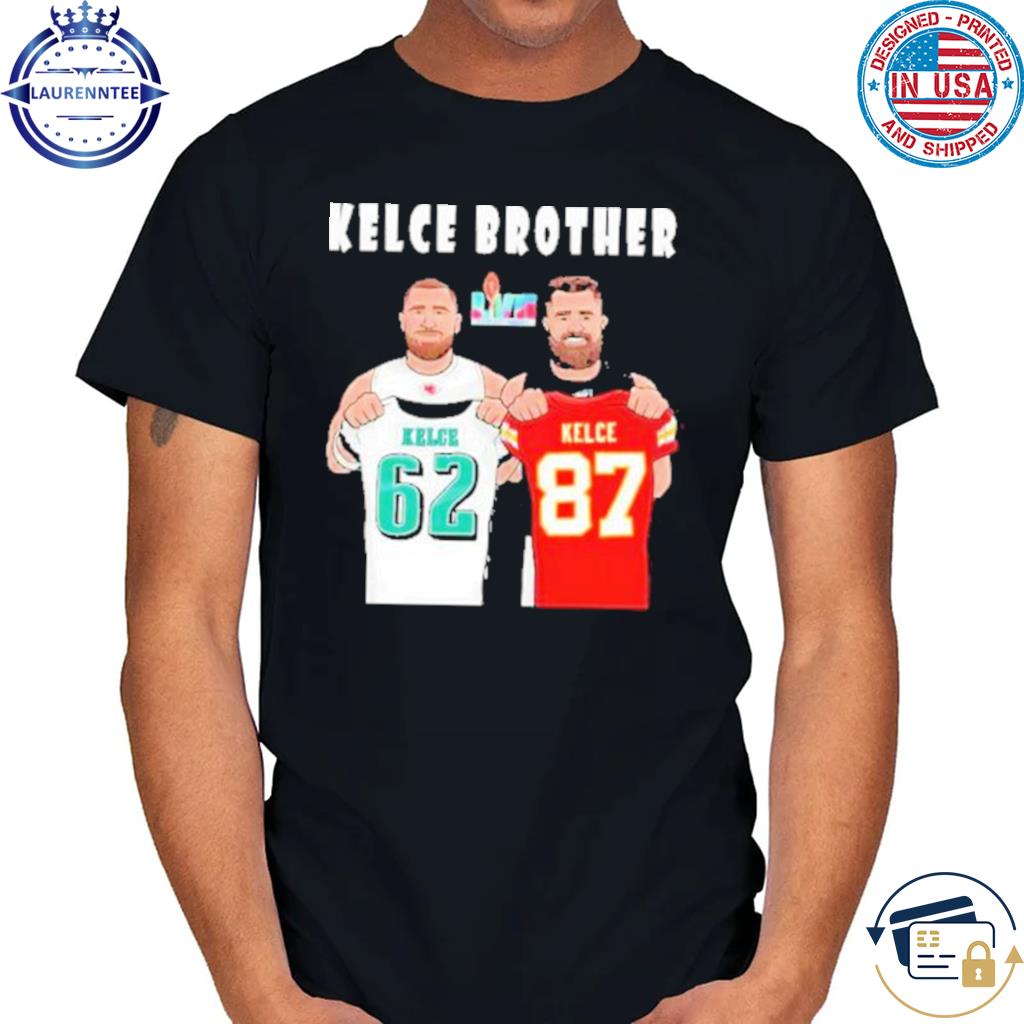 Premium Jason Kelce vs Travis Kelce Kelce Brother Super Bowl 2023