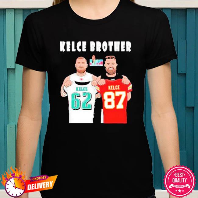 Premium Jason Kelce vs Travis Kelce Kelce Brother Super Bowl 2023