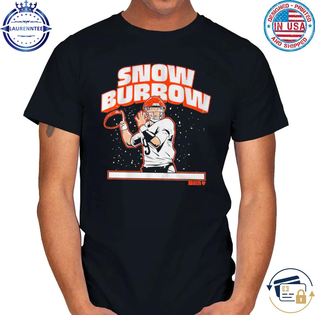 Premium Joe burrow snow burrow cincinnati shirt