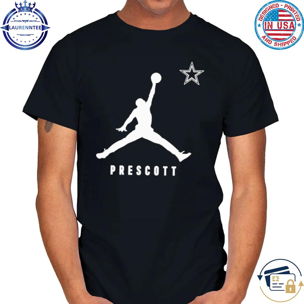 Premium Jordan x dak youth Dallas Cowboys lockup shirt