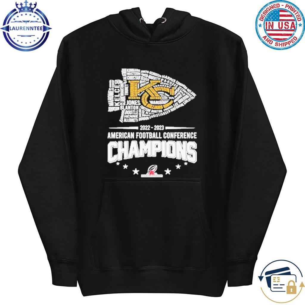 Chiefs champions American football Conference 2022 2023 shirt - Guineashirt  Premium ™ LLC