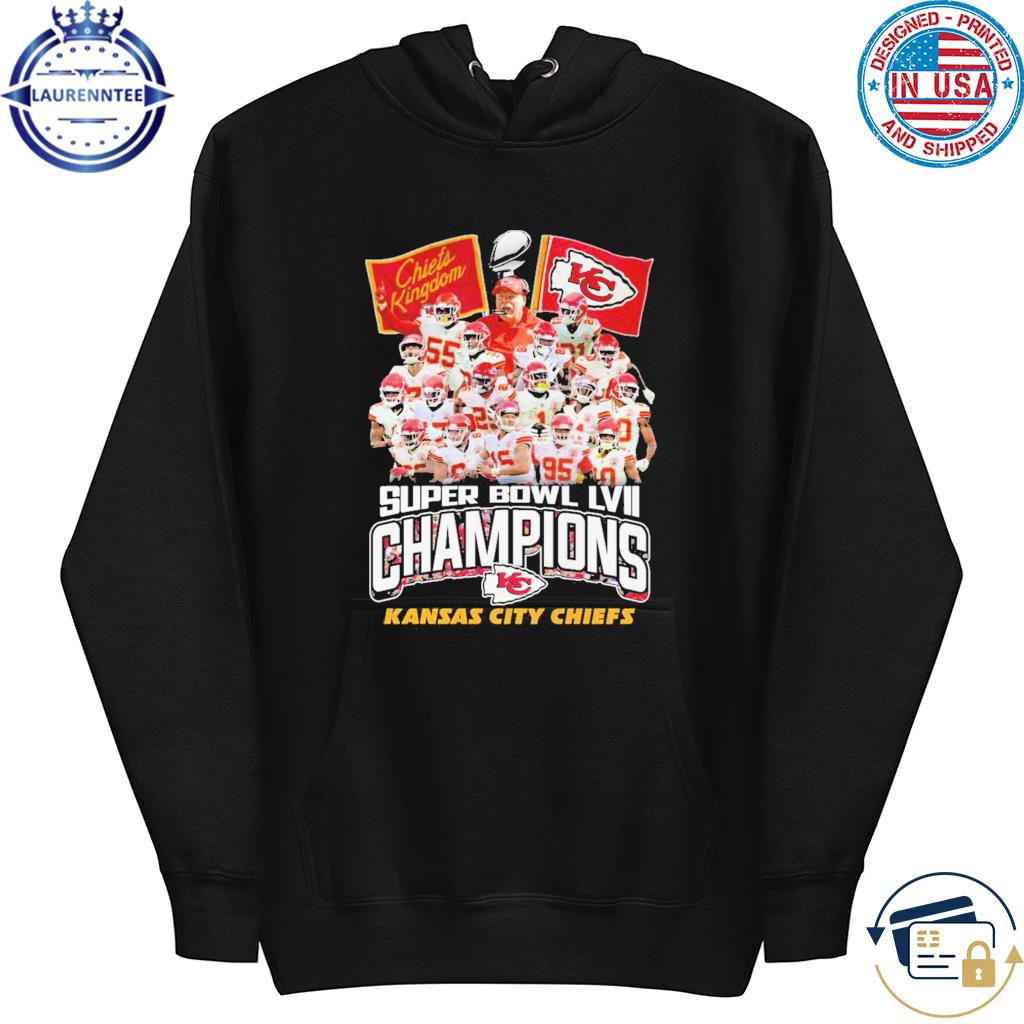 Premium Kansas city Chiefs all team player 2023 super bowl champions shirt,  hoodie, sweater, long sleeve and tank top