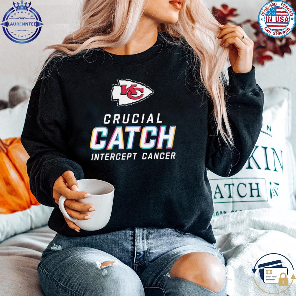 Kansas City Chiefs Crucial Catch Intercept cancer 2023 shirt, hoodie,  sweater, long sleeve and tank top