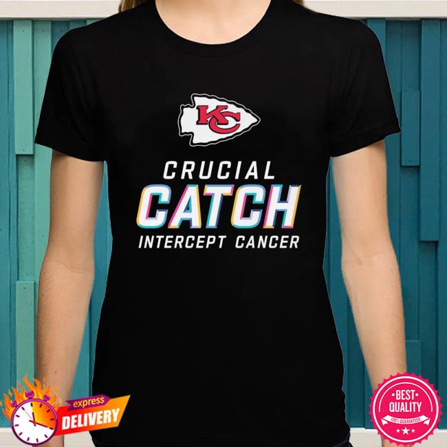 Kansas City Chiefs Crucial Catch Intercept Cancer 2023 shirt