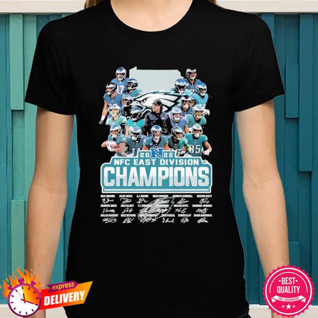 2022 NFC East Champions Philadelphia Eagles Signatures Shirt, hoodie,  sweater, long sleeve and tank top