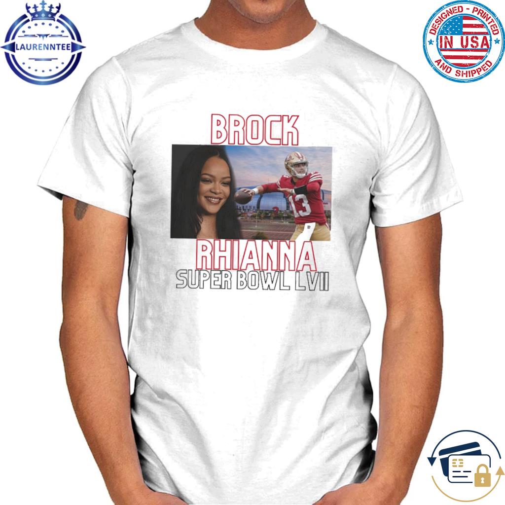 Rihanna Super Bowl Brock Halftime Show Shirt