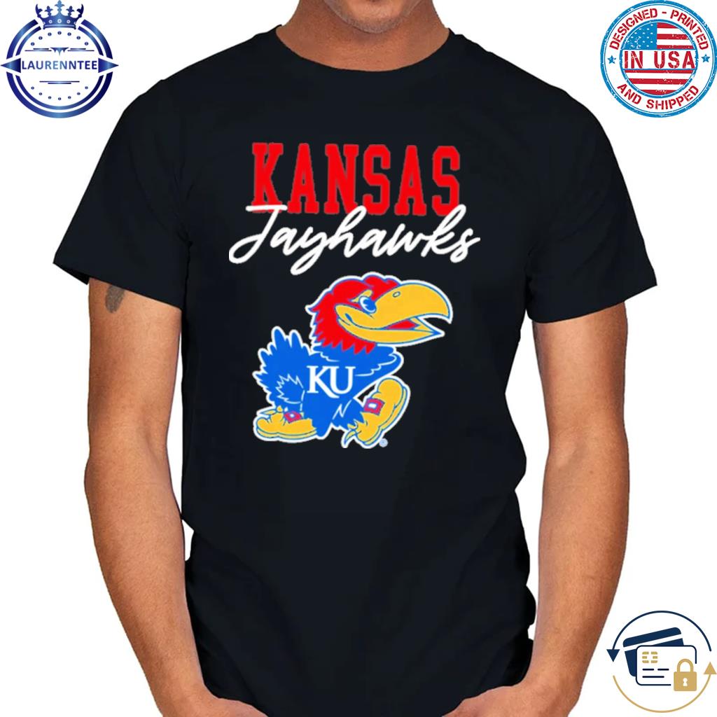 Round neck royal Kansas jayhawks 125th anniversary basketball premium shirt