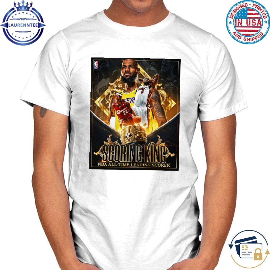 Scoring king NBA all-time leading scorer shirt