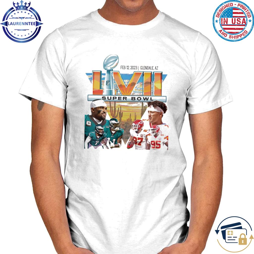 Super Bowl LVI Between Philadelphia Eagles And Kansas City Chiefs 2023 retro  shirt, hoodie, sweater, long sleeve and tank top