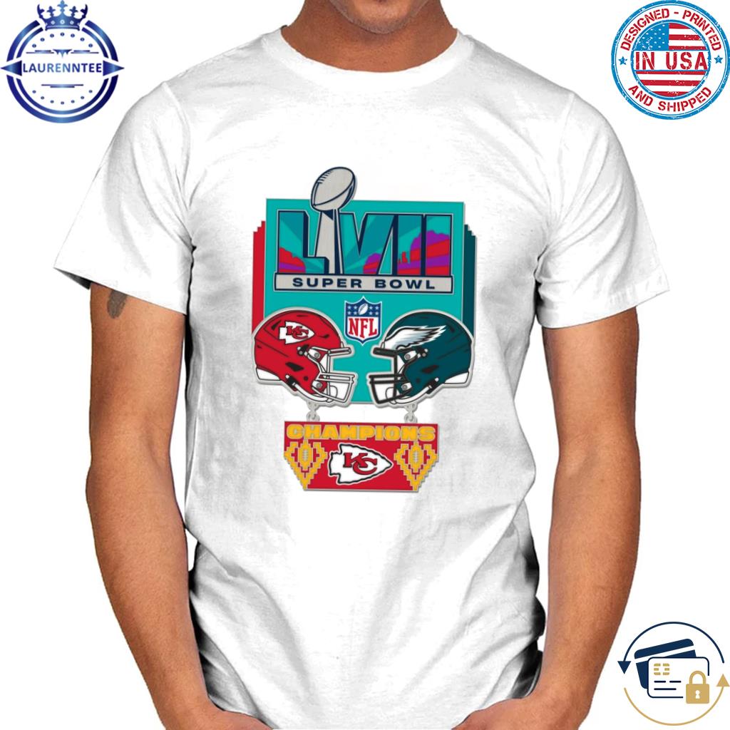 Super Bowl LVII Kansas City Chiefs and Philadelphia Eagles Shirt