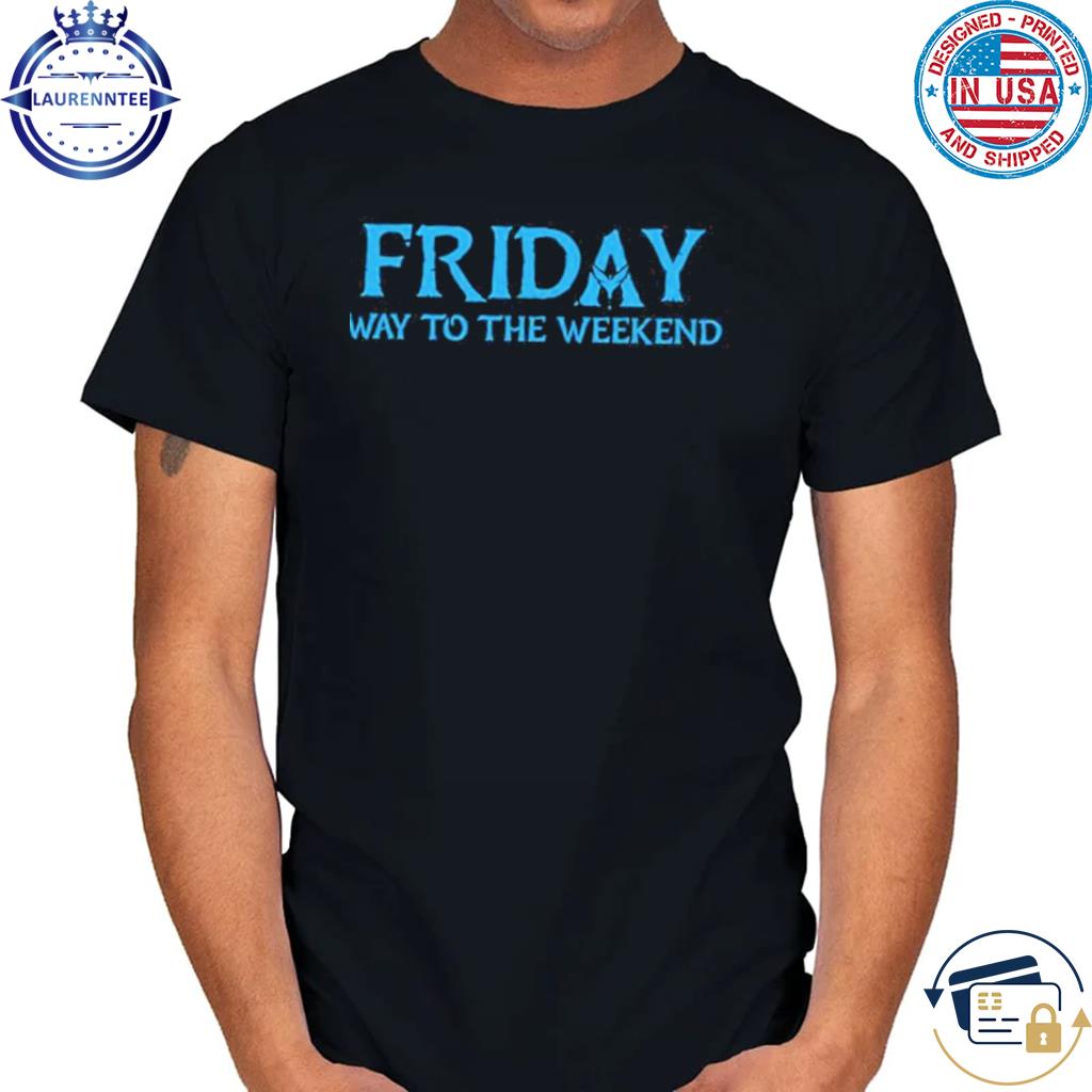 TGIF Friday Way To The Weekend Teacher Gift T-Shirt