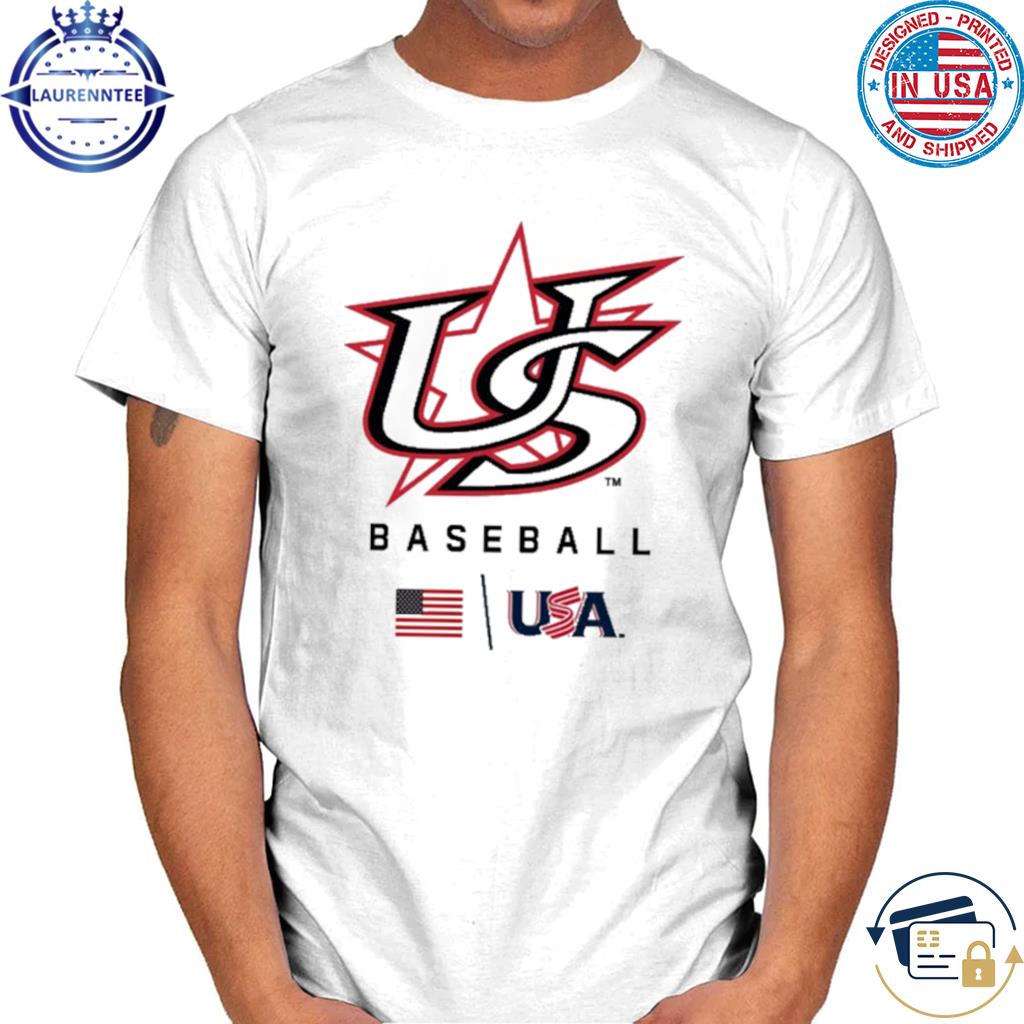 World baseball classic merch white essential logo shirt