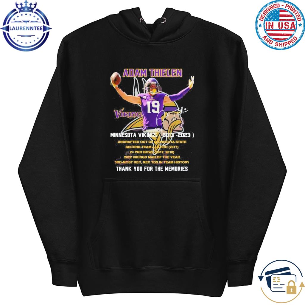 Adam Thielen Minnesota Vikings 2013-2023 Thank You For The