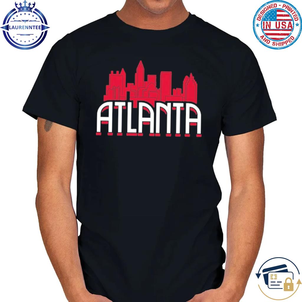 Atlanta braves where I'm from 70s skyline shirt