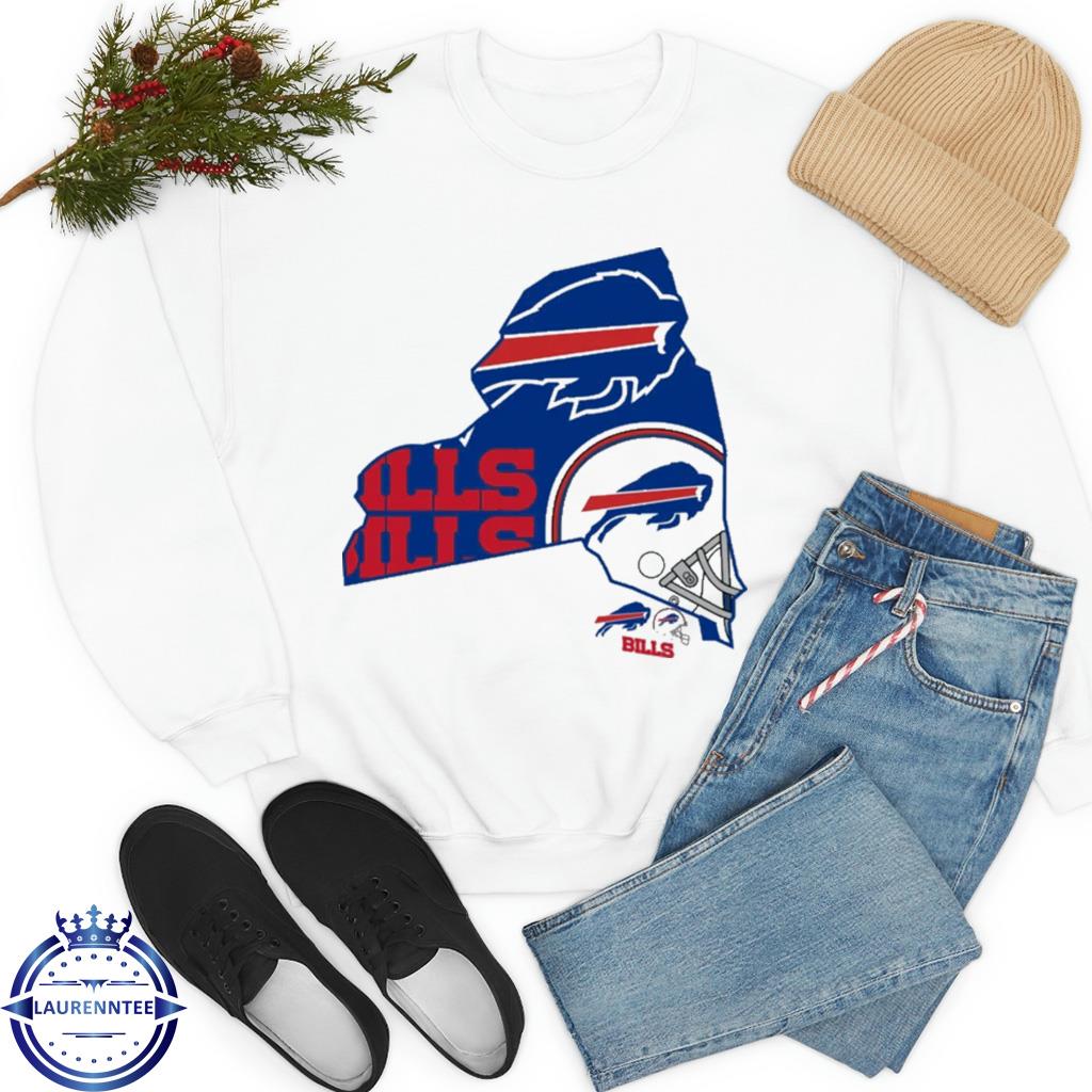 Men's Buffalo Bills New Era White Gameday State T-Shirt