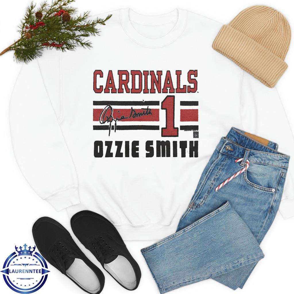 Cardinals Ozzie Smith Signature Jersey shirt, hoodie, sweater, long sleeve  and tank top