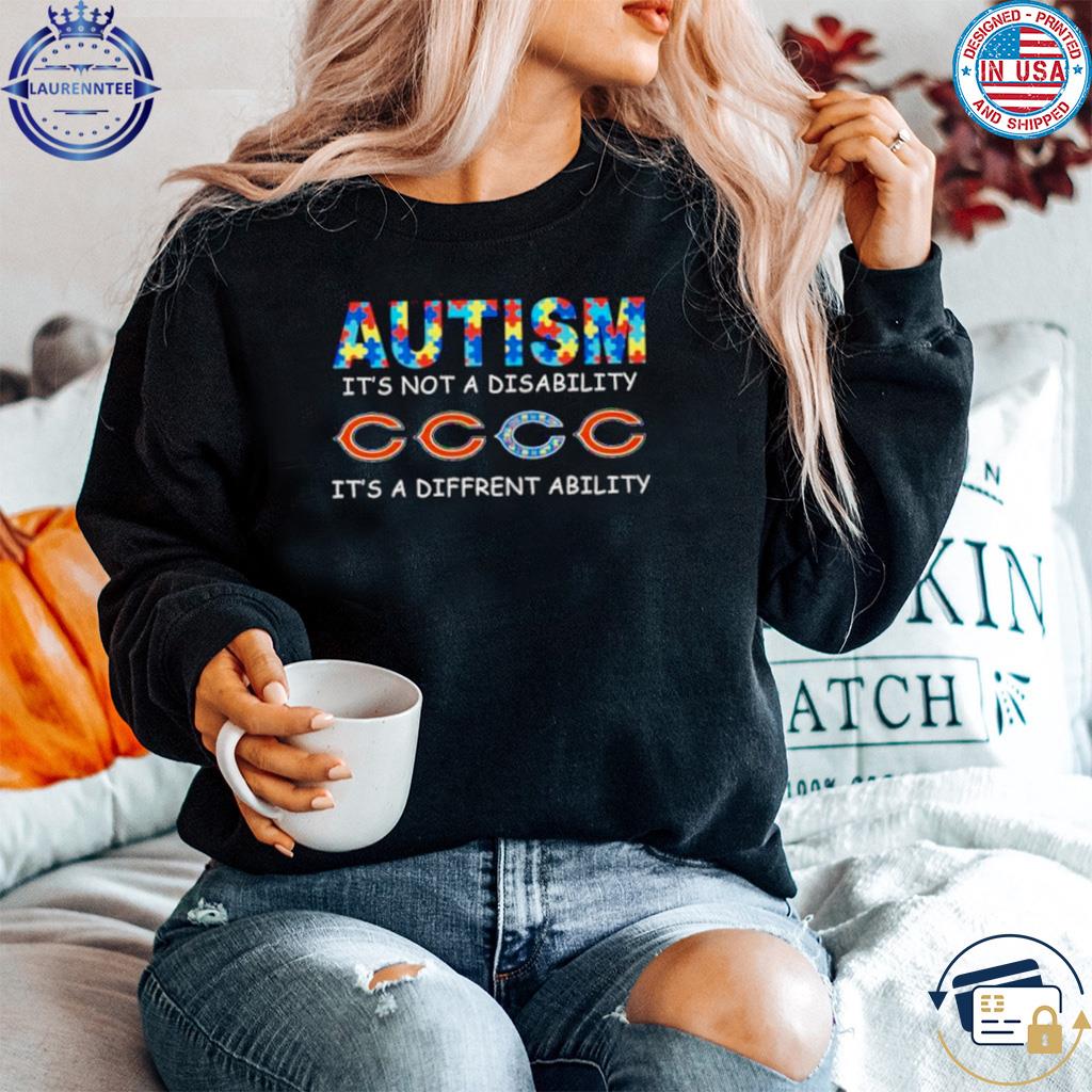 chicago bears autism shirt