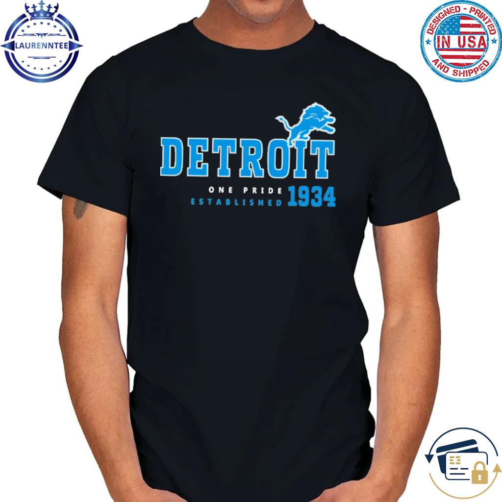 Detroit Lions One Pride logo 2022 shirt, hoodie, sweater, long