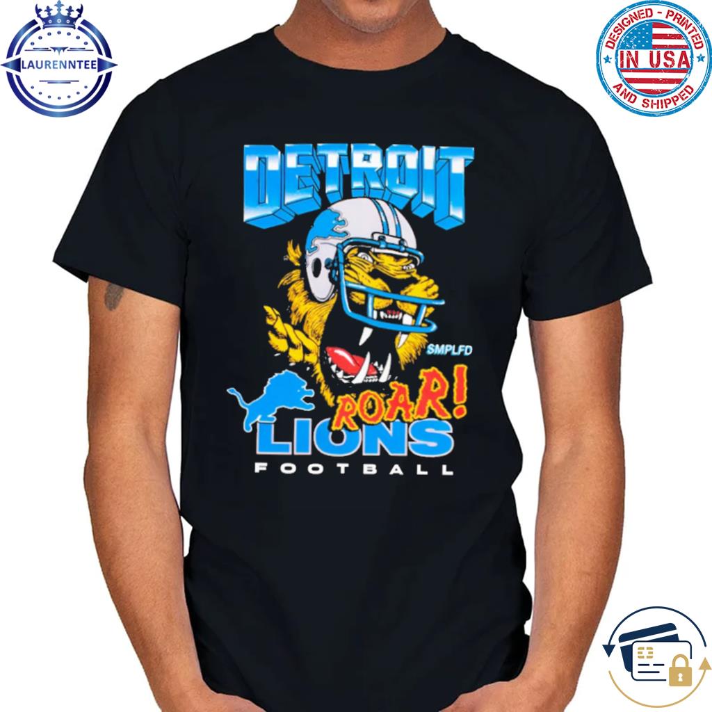 Shop Detroit Lions SMPLFD 2023 T-Shirt Clothing