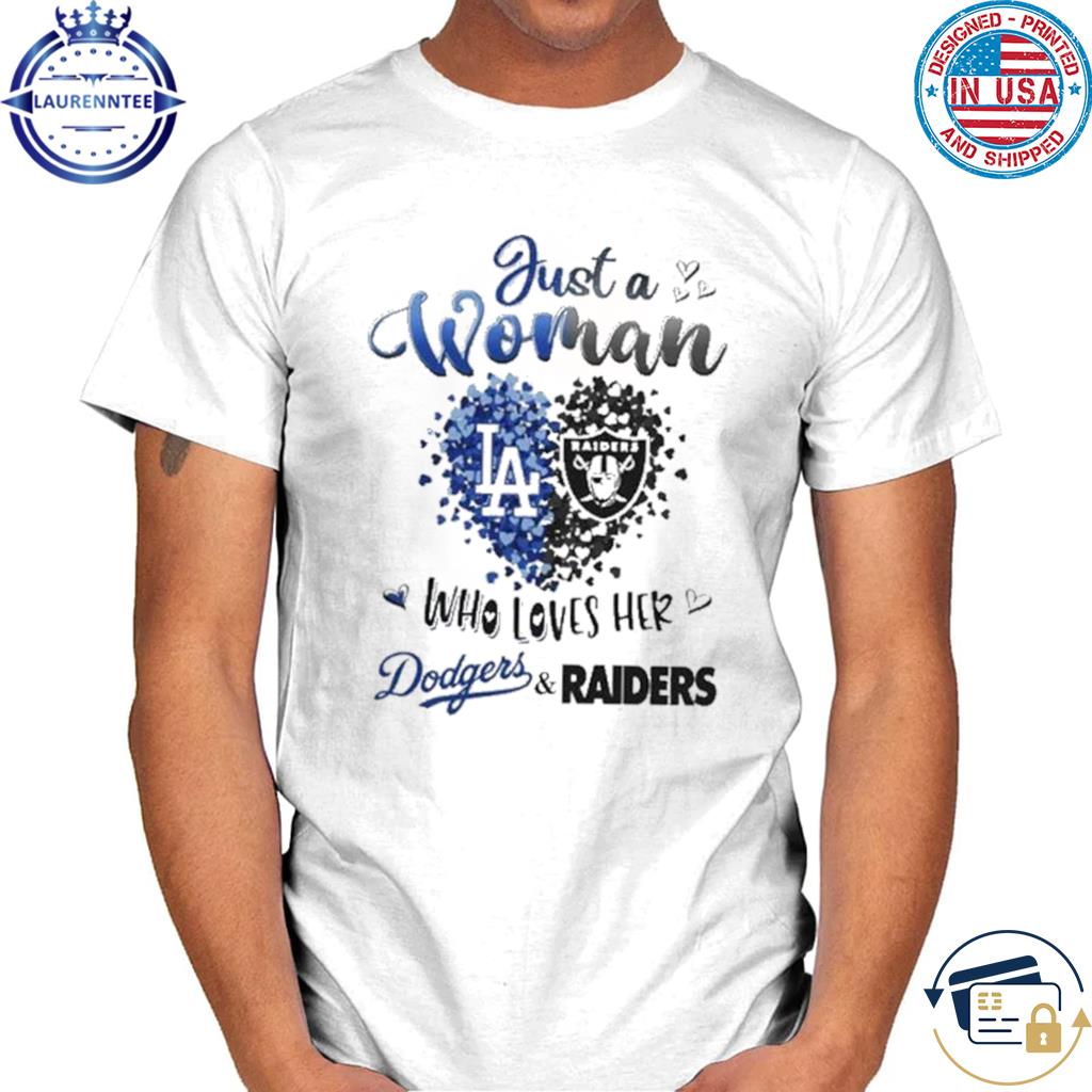 raiders dodgers shirt
