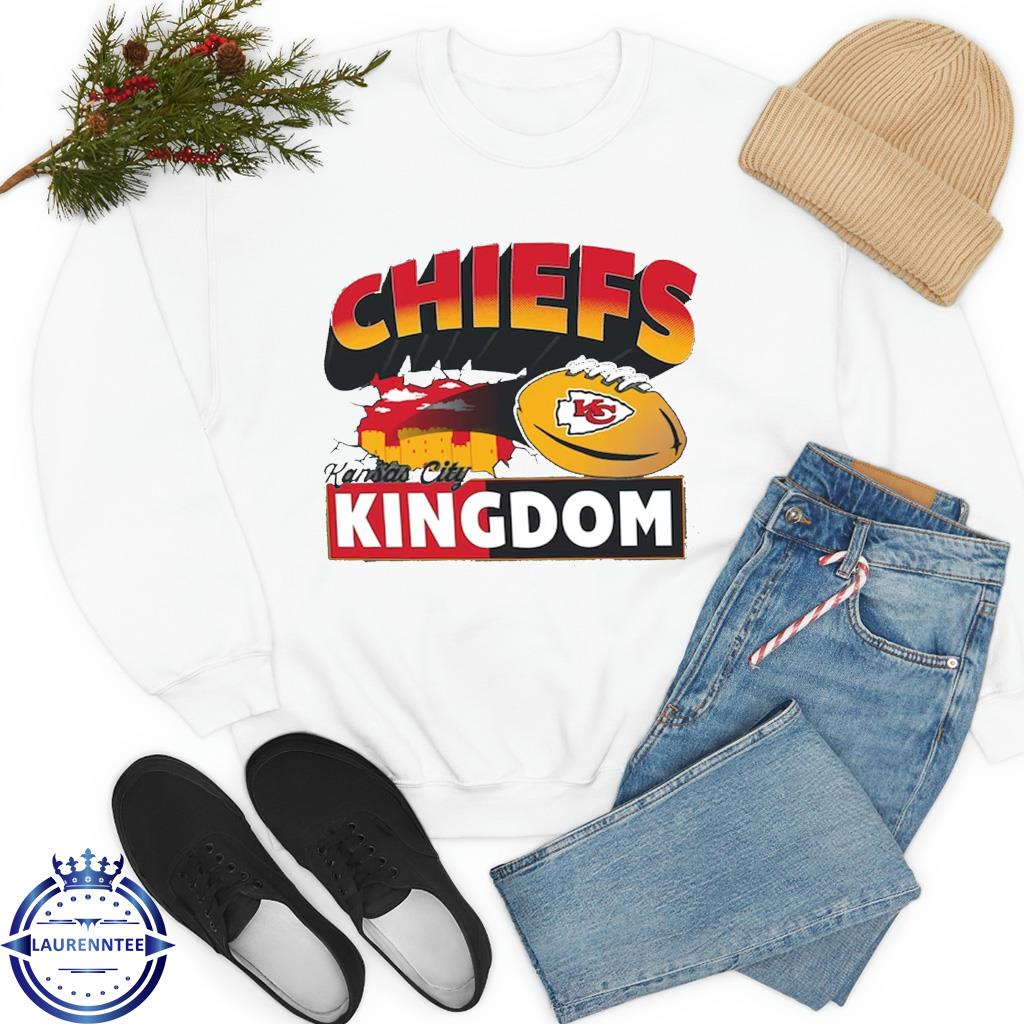 Official Kansas City Chiefs 47 Logo Super Rival T-Shirt White