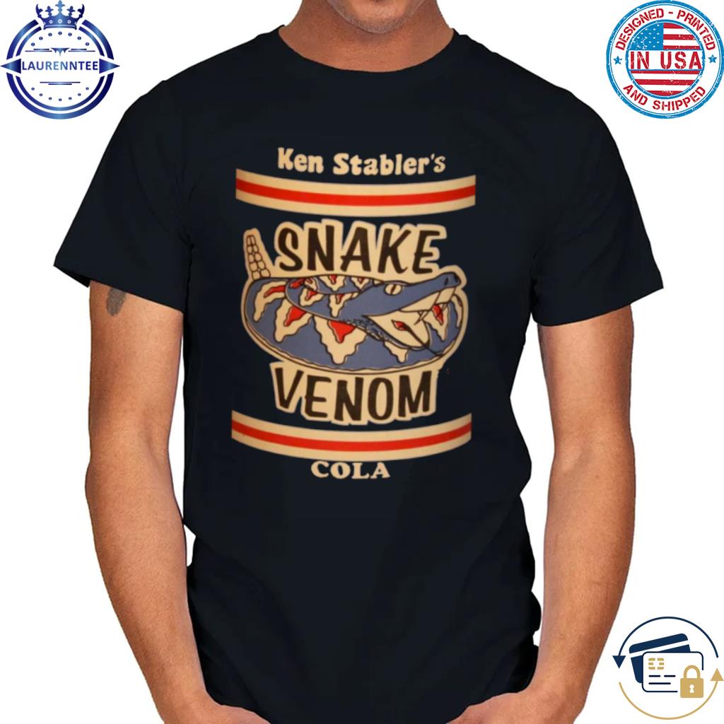 Ken Stabler Snake Venom Cola Drink T Shirt