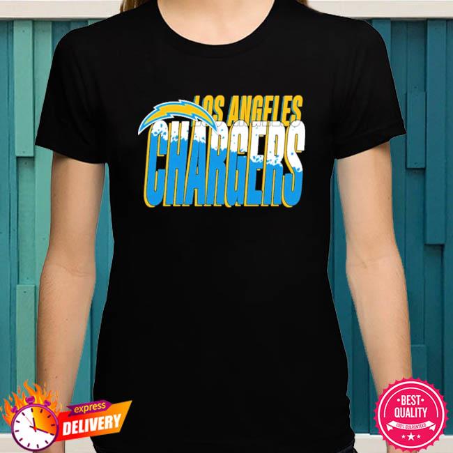 Los angeles chargers color splash black shirt, hoodie, sweater, long sleeve  and tank top