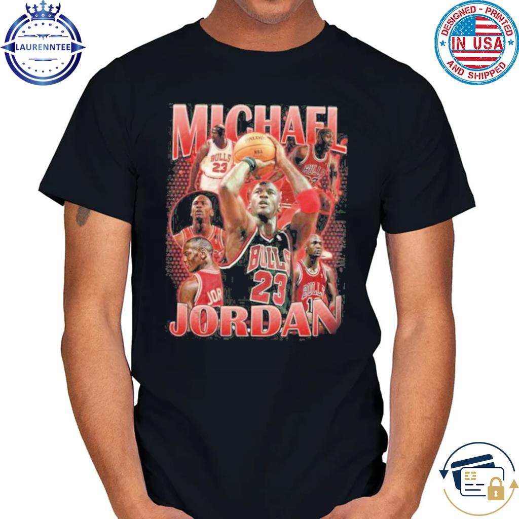 Michael Jordan Vintage Shirt, Nba Basketball Short Sleeve Sweatshirt