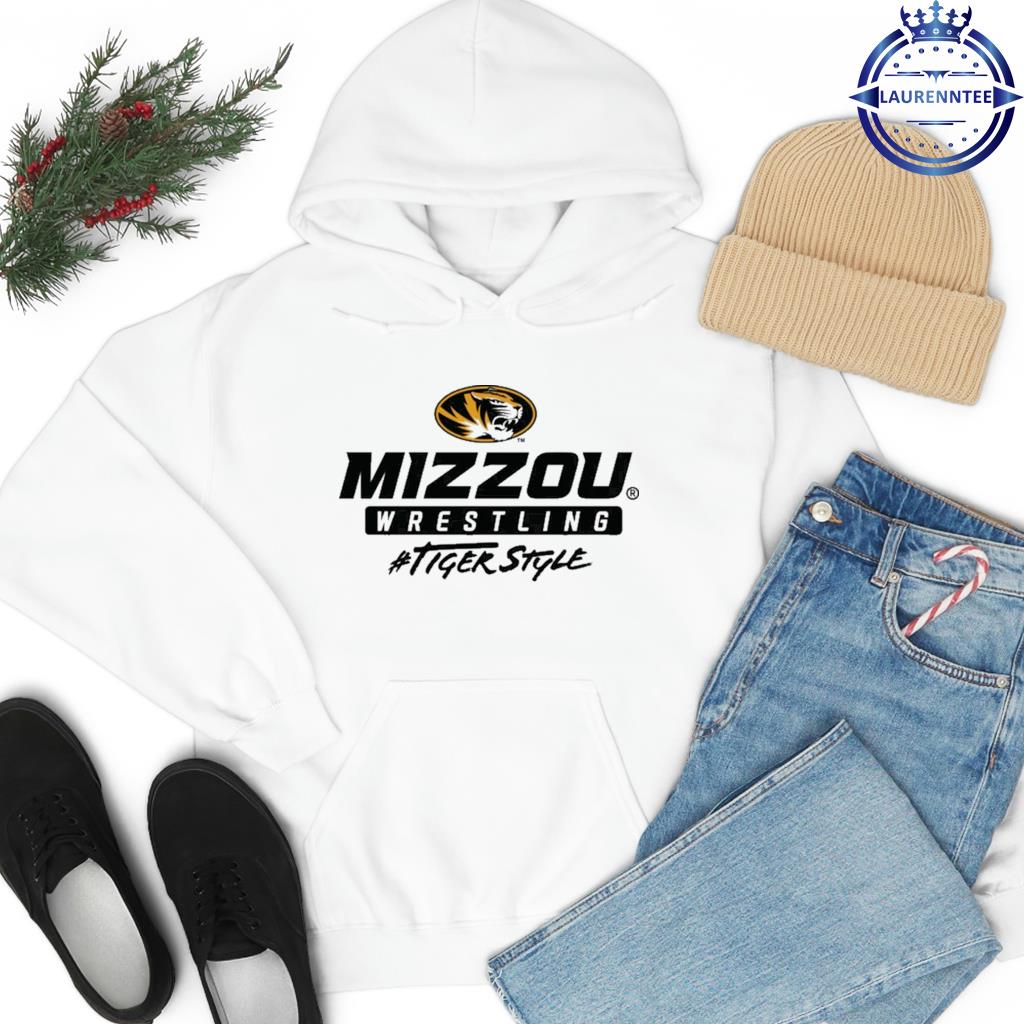 Mizzou Wrestling Tiger Style Black Long Sleeve T-Shirt 