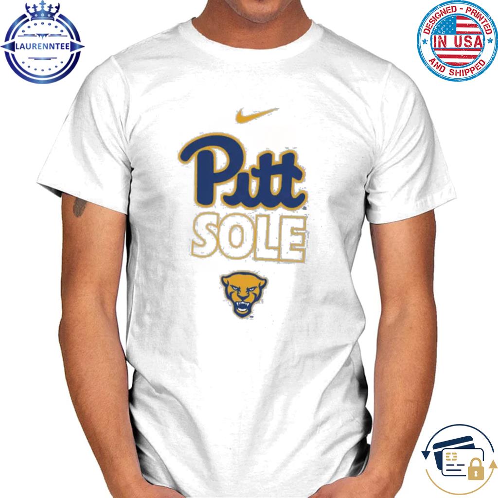 Nike Pitt Panthers White 2023 Basketball Pitt Sole T-Shirt, hoodie