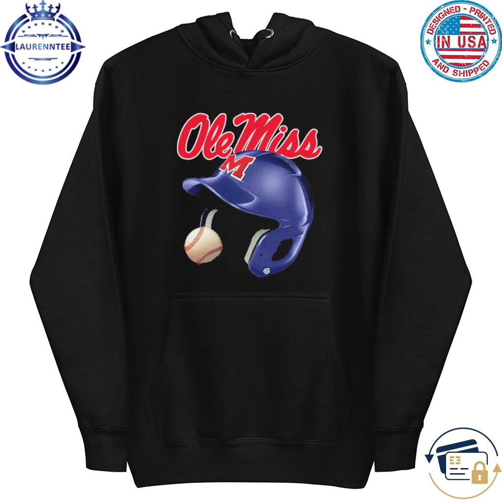 Ole miss authentics ole miss rebels batting helmet 2023 shirt